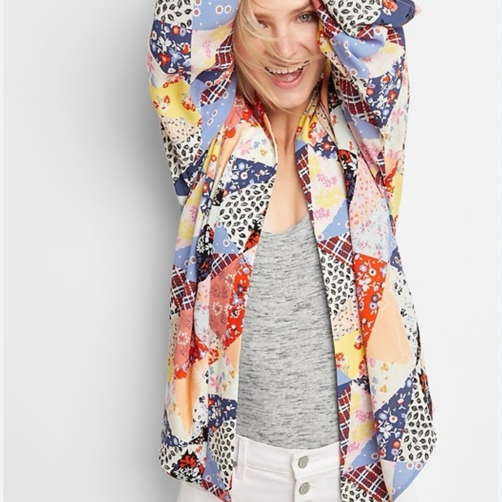 Gap Patchwork Swing Topper Jacket - image 3